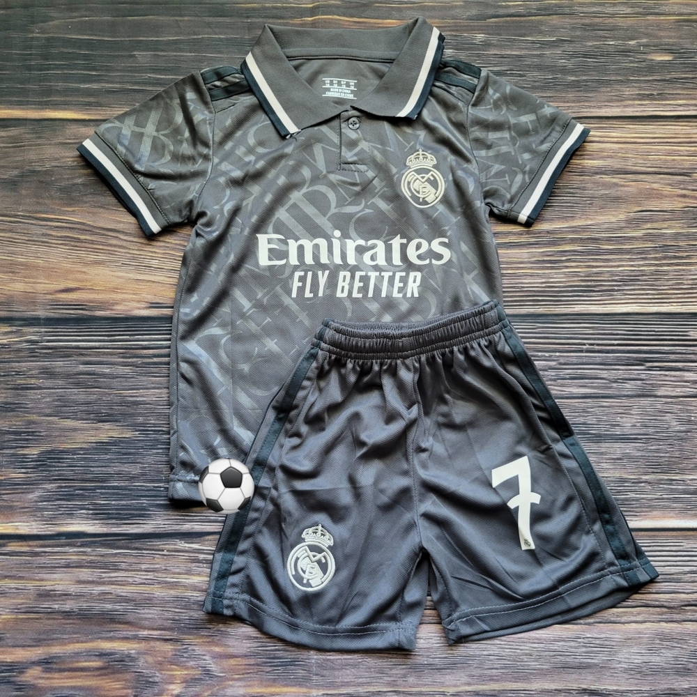 Ronaldo Real Madrid kid's soccer uniform
